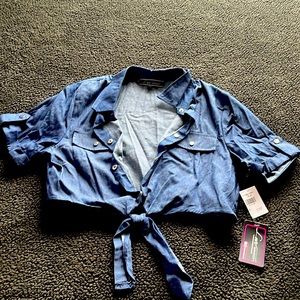Jeans flirty shirt